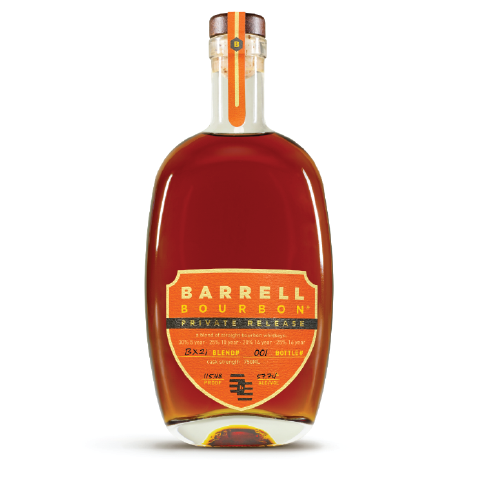 Barrell Bourbon Private Release BX2i: 30% 5 yr 25% 10 yr 20% 14 yr and 25% 16 yr