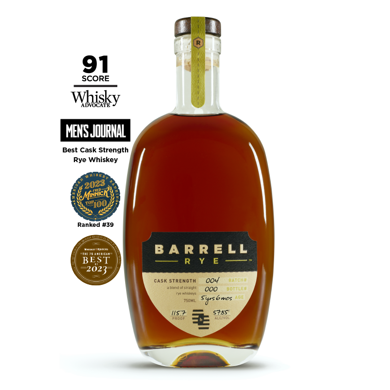 Barrell Rye Batch 004