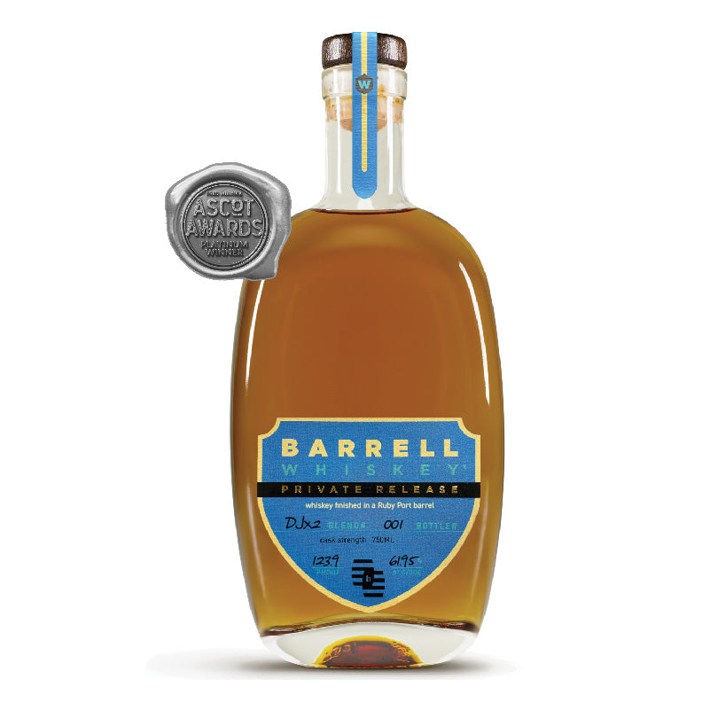 Barrell Whiskey Private Release DJX2 Finished in a Ruby Port Barrel